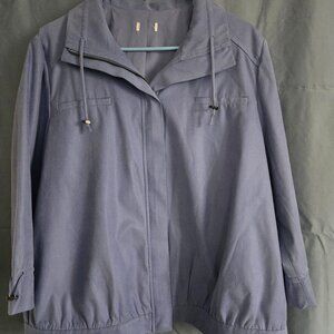 Chico's casual zip front jacket